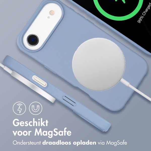 imoshion Color Backcover met afneembaar koord met MagSafe Apple iPhone Air - Ash Blue