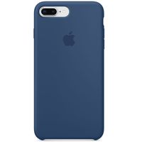 Apple Silicone Backcover Apple iPhone 8 Plus / 7 Plus - Blue Cobalt