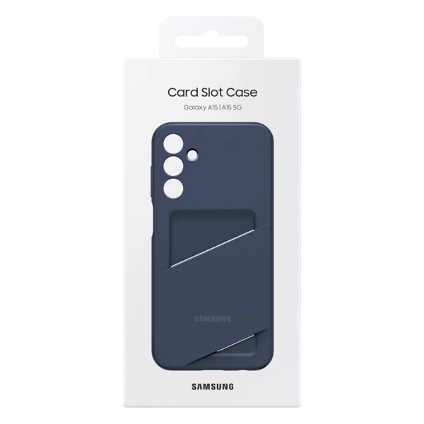 Samsung Originele Card Slot Cover Galaxy A15 (5G/4G) - Blue / Black