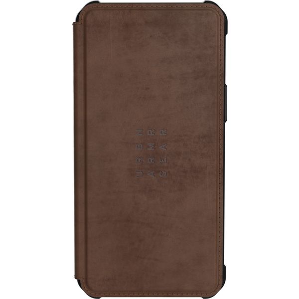 UAG Metropolis Bookcase iPhone 12 Pro Max - Leather Brown