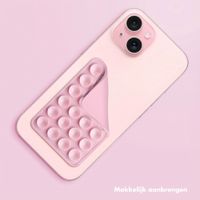 Selencia 2-Pack Telefoonhouder Zuignap - Lichtroze