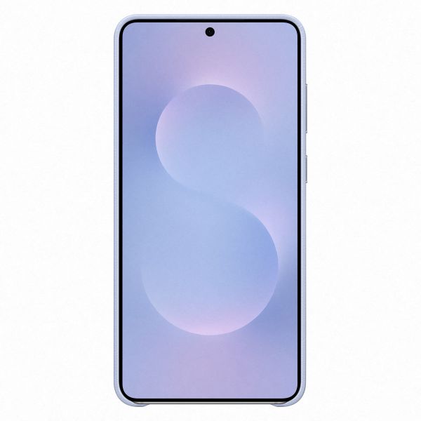 Samsung Originele KindSuit Vegan Leather Case Samsung Galaxy S25 Edge - Light Blue