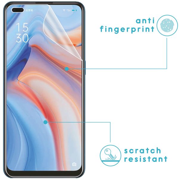 imoshion Screenprotector Folie 3 pack Oppo Reno4 5G