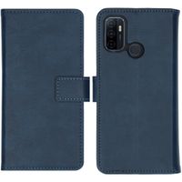 imoshion Luxe Bookcase Oppo A53 / Oppo A53s - Donkerblauw