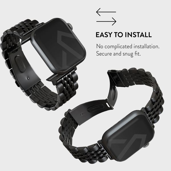 Burga Steel strap Apple Watch | 44/45/46/49 mm - Black