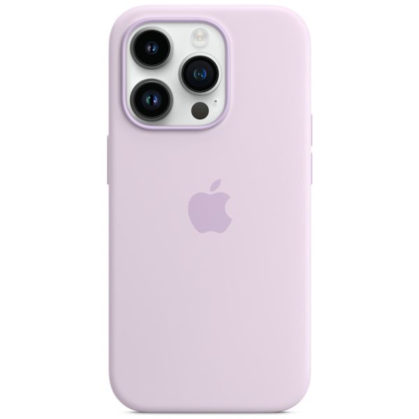 Apple Silicone Back Cover with MagSafe Apple iPhone 14 Pro - Lila