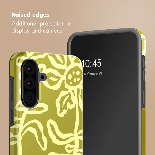 Selencia Vivid Back Cover Samsung Galaxy A37 (5G) - Chalky Bloom