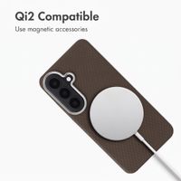 Accezz Mesh Back Cover with MagSafe Samsung Galaxy S26 - Brown