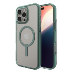 ZAGG Santa Cruz Snap Case met MagSafe Apple iPhone 16 Pro Max - Clear / Green