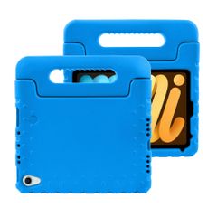 imoshion Kids-Proof Back Cover with Handle Apple iPad Mini 7 (2024) / iPad Mini 6 (2021) - Blue