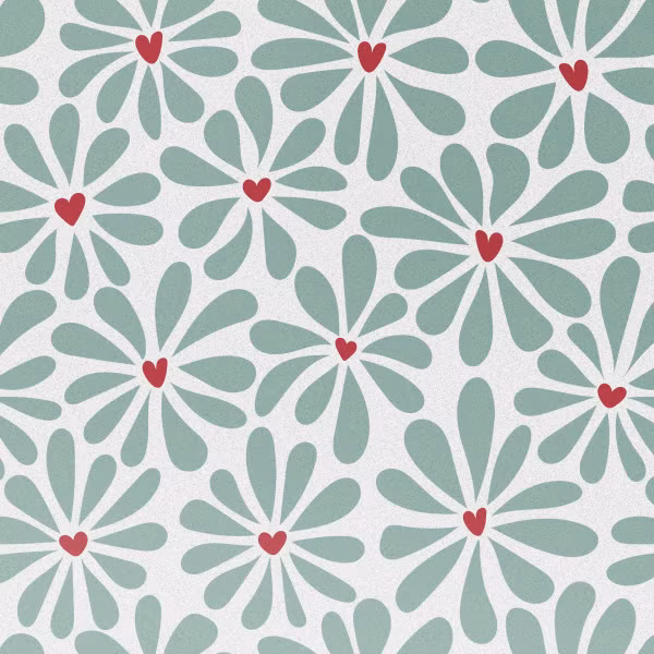 imoshion Design hoesje Apple iPhone 16 - Bloom Love Sage Green