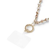 iDeal of Sweden Wristlet Strap - Cloudy Marble