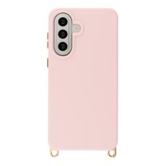 Selencia Rivièra MagSafe Backcover met afneembare haakjes Samsung Galaxy A57 (5G) - Sorbet Pink