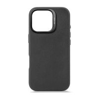 Decoded Leather Backcover MagSafe Apple iPhone 16 Pro - Zwart