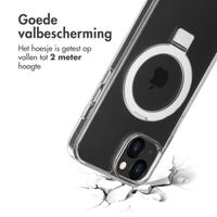 Accezz Ring Stand Backcover met MagSafe Apple iPhone 13 - Transparant