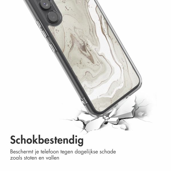 imoshion Design hoesje Samsung Galaxy A54 (5G) - Sandy Marble