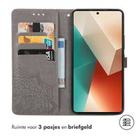 imoshion Mandala Bookcase Xiaomi Redmi Note 13 Pro (5G) / Poco X6 - Grijs