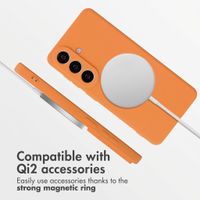 imoshion Colour Back Cover with MagSafe Samsung Galaxy S26 - Orange