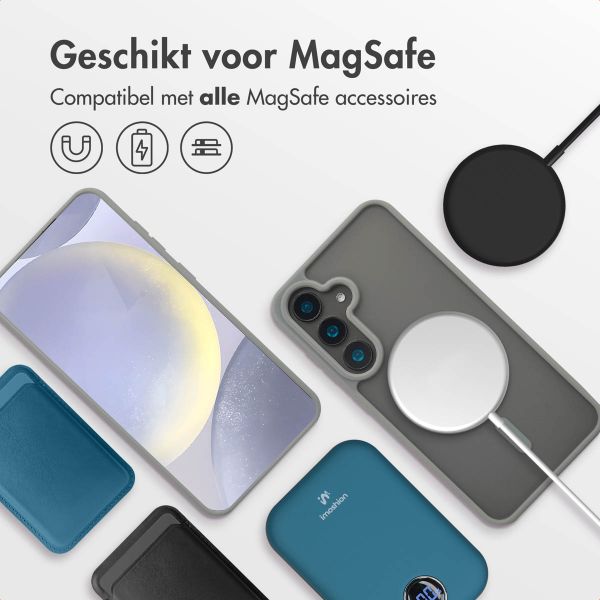 imoshion Color Guard Backcover met MagSafe Samsung Galaxy S24 - Grijs