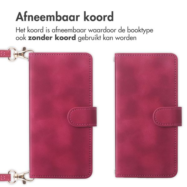 imoshion Bookcase met koord Motorola Moto G57 Power - Rood