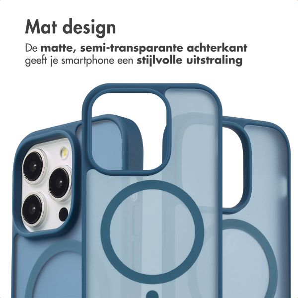 imoshion Color Guard Backcover met MagSafe iPhone 14 Pro - Donkerblauw