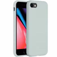 Accezz Liquid Silicone Backcover Apple iPhone SE (2022 / 2020) / 8 / 7 - Sky Blue