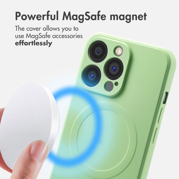 imoshion Colour Back Cover with MagSafe Apple iPhone 13 Pro - Green
