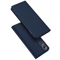 Dux Ducis Slim Softcase Bookcase Oppo A17 - Donkerblauw