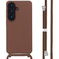 imoshion Siliconen hoesje met koord Samsung Galaxy S26 - Bruin