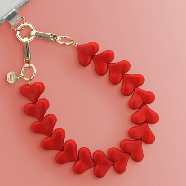 Selencia Lova Hartjes Polskoord - Red