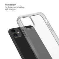 Selencia Backcover met afneembare haakjes Apple iPhone 11 - Transparant
