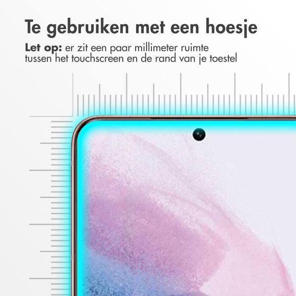 Accezz Gehard Glas Screenprotector Samsung Galaxy S21 Plus