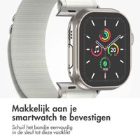 imoshion Nylon Alpine bandje Apple Watch Series 1 t/m 11 / SE / Ultra (44/45/46/49 mm) - Wit