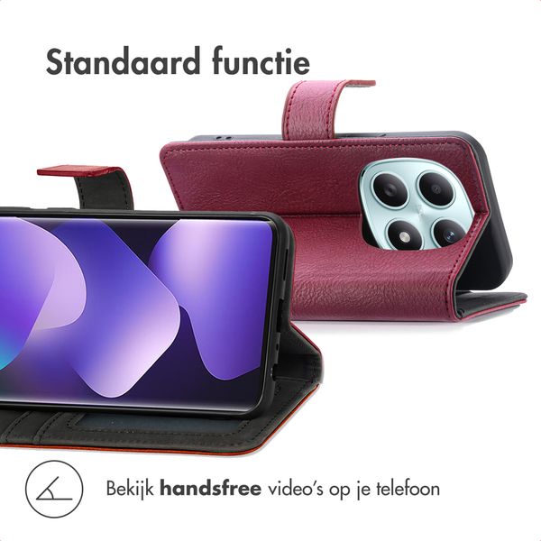 imoshion Luxe Bookcase Xiaomi Redmi Note 15 (5G) - Bordeaux