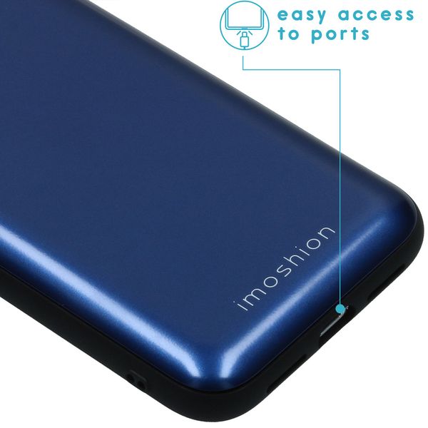 imoshion Backcover met pashouder iPhone 11 - Donkerblauw