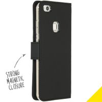 Accezz Wallet Softcase Bookcase Huawei P10 Lite - Zwart