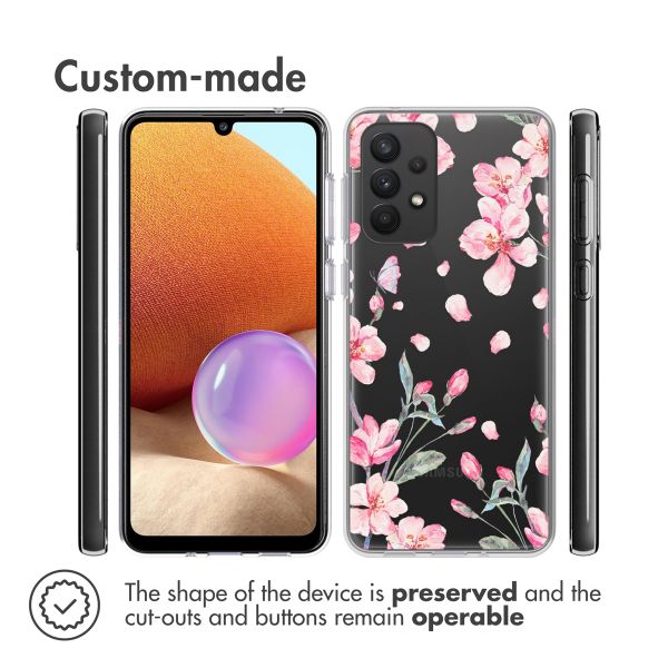 imoshion Design hoesje Samsung Galaxy A33 - Blossom Watercolor