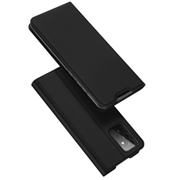 Dux Ducis Slim Softcase Bookcase Samsung Galaxy A72 - Zwart