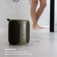 Selencia AquaPlay Bluetooth Speaker - Draadloze speaker - Waterproof - Army Green