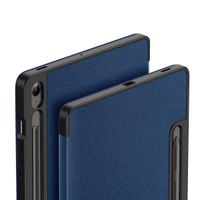 Dux Ducis Domo Bookcase Samsung Galaxy Tab S10 FE / S9 FE - Donkerblauw