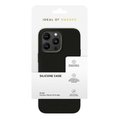 iDeal of Sweden Silicone Case iPhone 14 Pro Max - Black