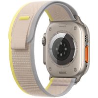Apple Trail Loop Band Apple Watch | 44/45/46/49 mm - Size M/L - Yellow / Beige