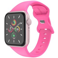 imoshion Siliconen⁺ bandje Apple Watch Series 1 t/m 10 / SE / Ultra (2) (44/45/46/49 mm) - Barbie Pink - Maat M/L