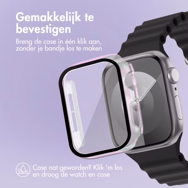 imoshion Full Cover Shiny Hardcase Apple Watch Series 4 / 5 / 6 / SE - 40 mm - Pearlescent