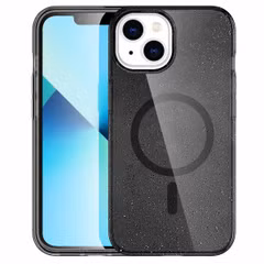 imoshion Sparkle Backcover met MagSafe Apple iPhone 14 - Glitter Zwart
