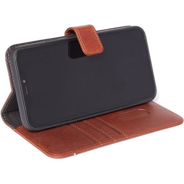 Decoded 2 in 1 Leather Bookcase iPhone 11 Pro Max - Bruin