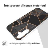 imoshion Design hoesje Samsung Galaxy A34 (5G) - Black Graphic