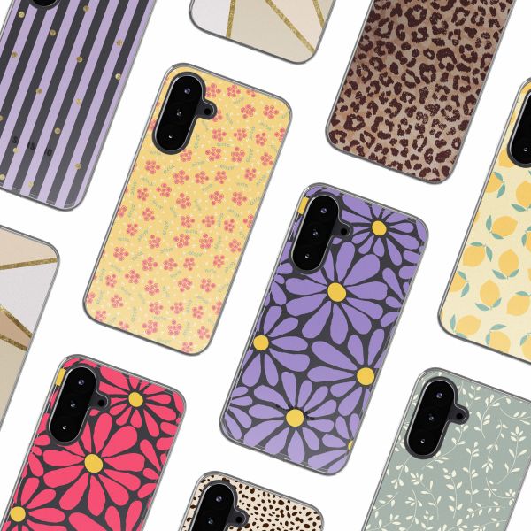 imoshion Design hoesje Samsung Galaxy A56 - Sunny Yellow Petite Flowers