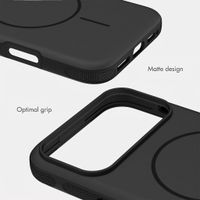 imoshion Colour Back Cover with Thin MagSafe Ring Apple iPhone 17 Pro Max - Black