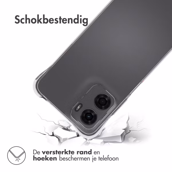 imoshion Shockproof Case Motorola Moto G05 / E15 - Transparant